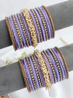 Rashmita Bangle set-Lavender