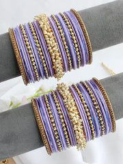 Rashmita Bangle set-Lavender