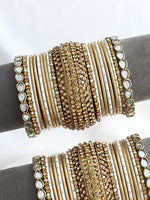 Saima Bangle Set/ Stack-Gold