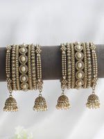 Sanvika Bangle Set / Stack-Pearl