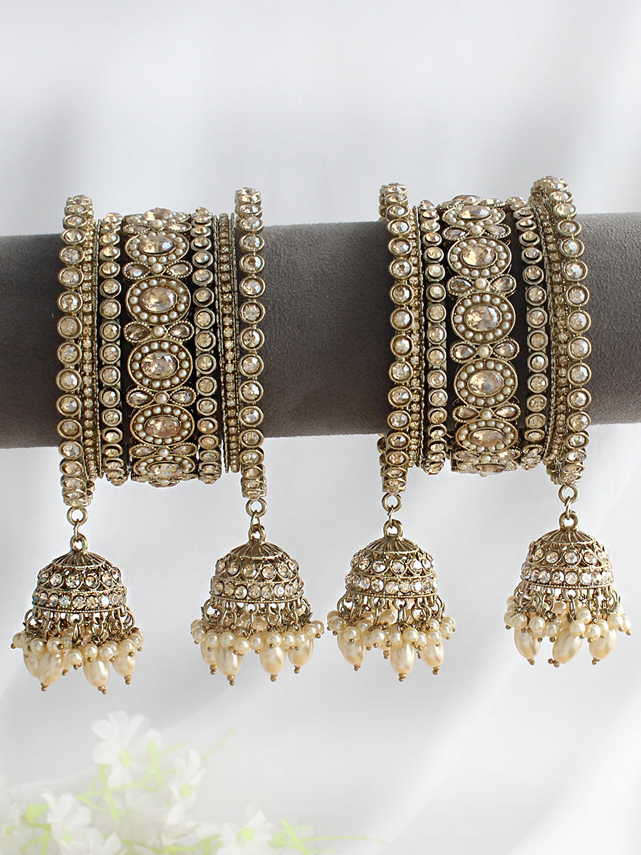 Mansi Bangle Set / Stack-Gold