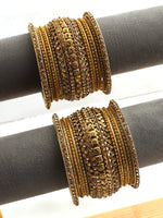 Charu Bangle Set / Stack-Gold