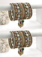 Virisha Bangle Set / Stack-Multicolor