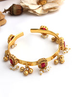 Yamika Bangle / Bracelet-Maroon