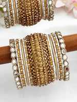 Saima Bnagle Set/ Stack-White