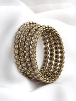 Avishi Bangle Set-Gold