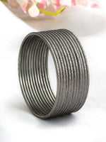 Misha Bangle Set-Grey