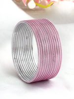 Misha Bangle Set-Pink