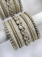 Karuna Bangle Set / Stack-Ivory