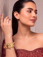 Aabha Cuff Bangle / Bracelet (Gold)