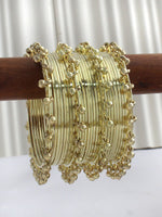 Ruhi Bangle Set-Gold