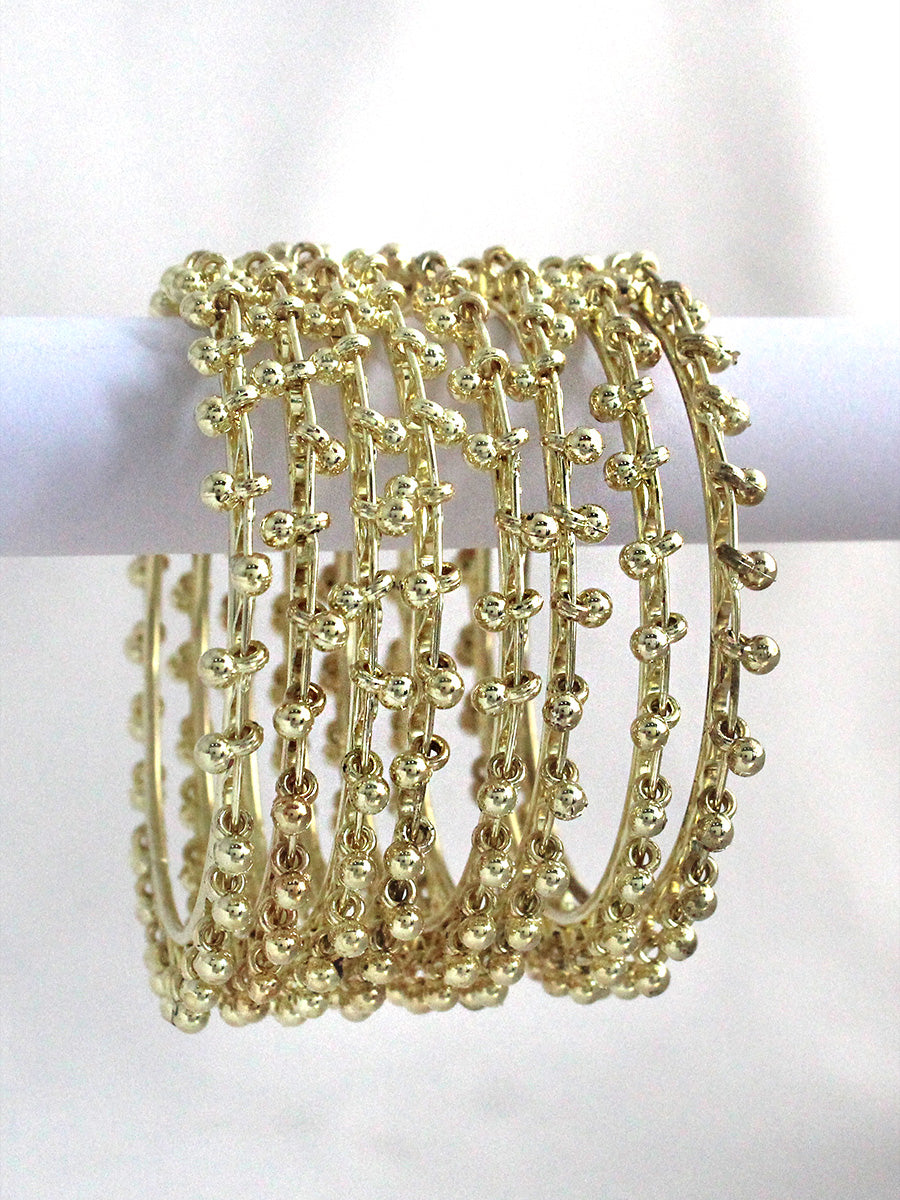 Tripti Bangle Set-Gold
