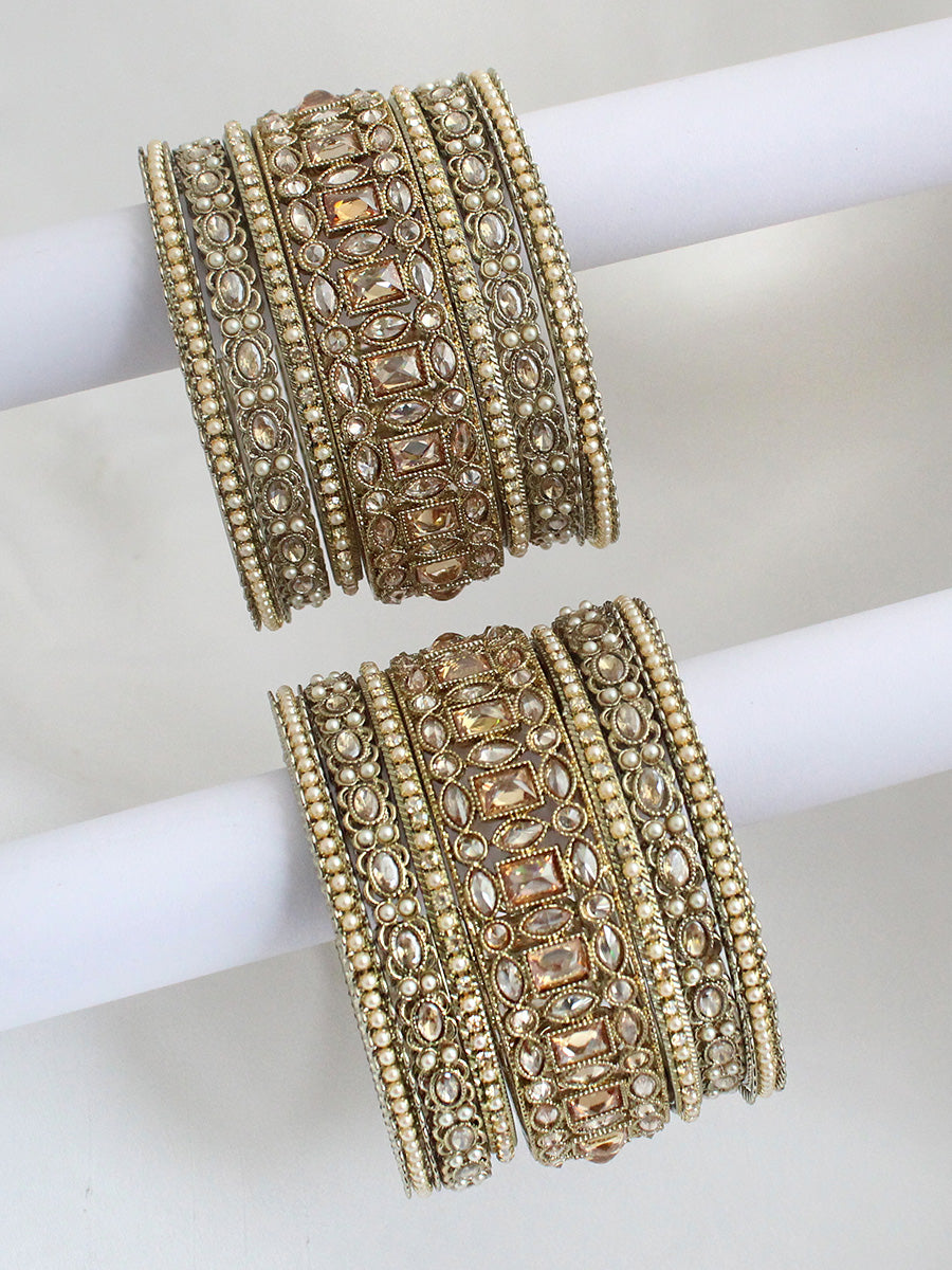 Mahira Bangle Set / Stack-Gold