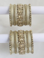 Risha Bangle Set / Stack-Gold