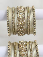 Risha Bangle Set / Stack-Gold