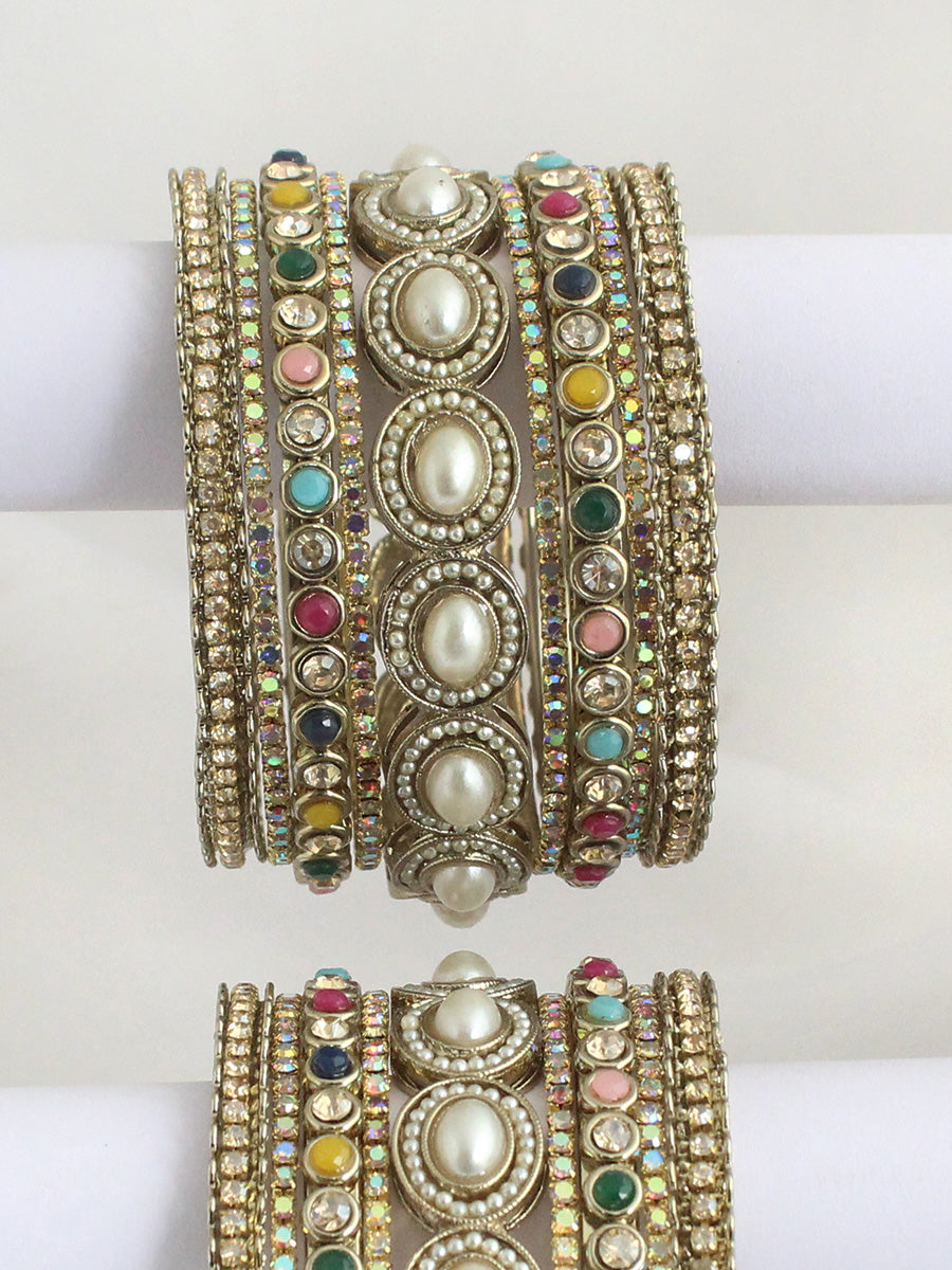 Archi Bangle Set / Stack-Multicolor