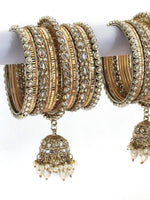 Advika Bangle Set / Stack-Gold