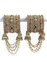 Anandi Bangle Set / Stack-Multicolor