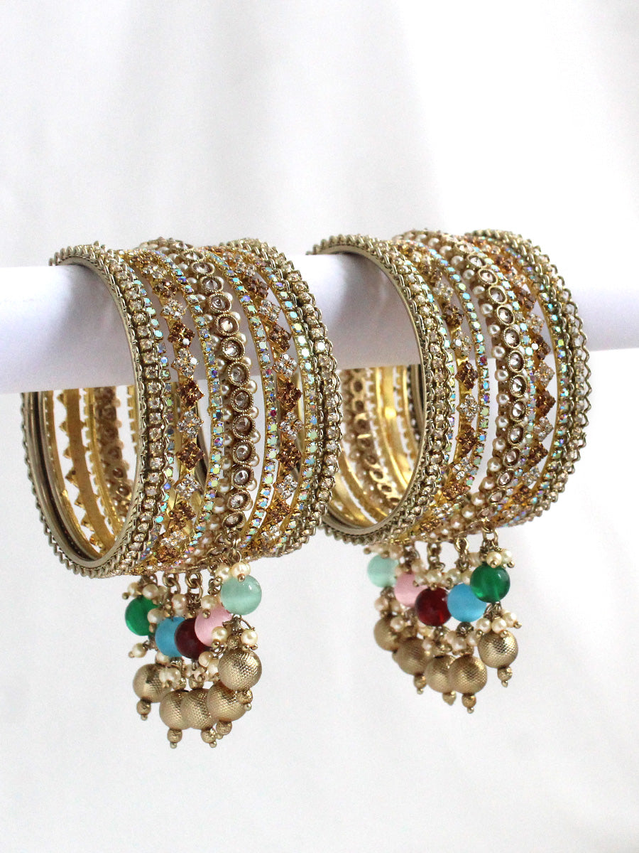 Sidra Bangle Set / Stack-Multicolor