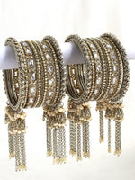 Nishika Bangle Set / Stack-Gold