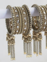 Nishika Bangle Set / Stack-Gold