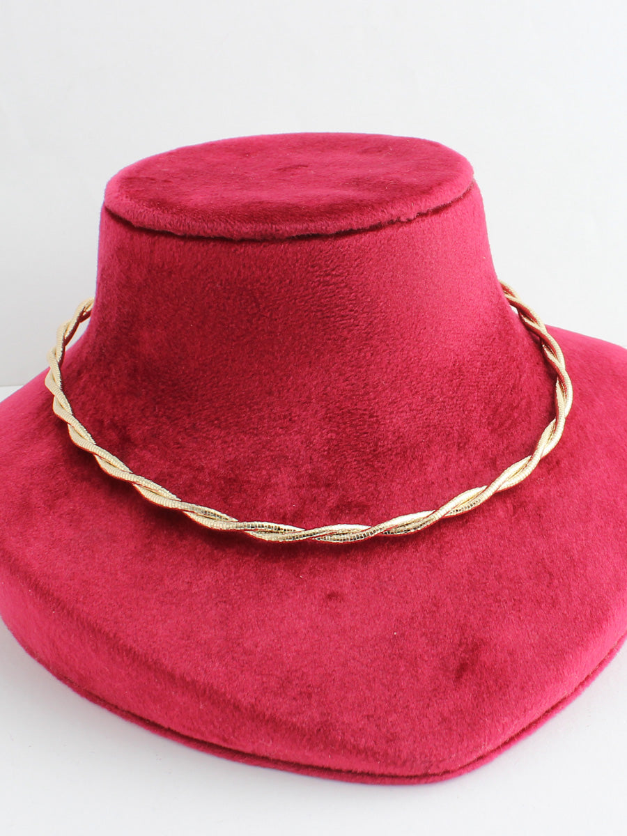 Elisha Chain Necklace-Gold