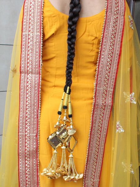 Indian Punjabi Pranda Mehndi Jagoo Mirror Bridal Patiala Paranda Hair Braid  Gg5 - Etsy UK | Beautiful braids, Beaded mirror, Festival wedding