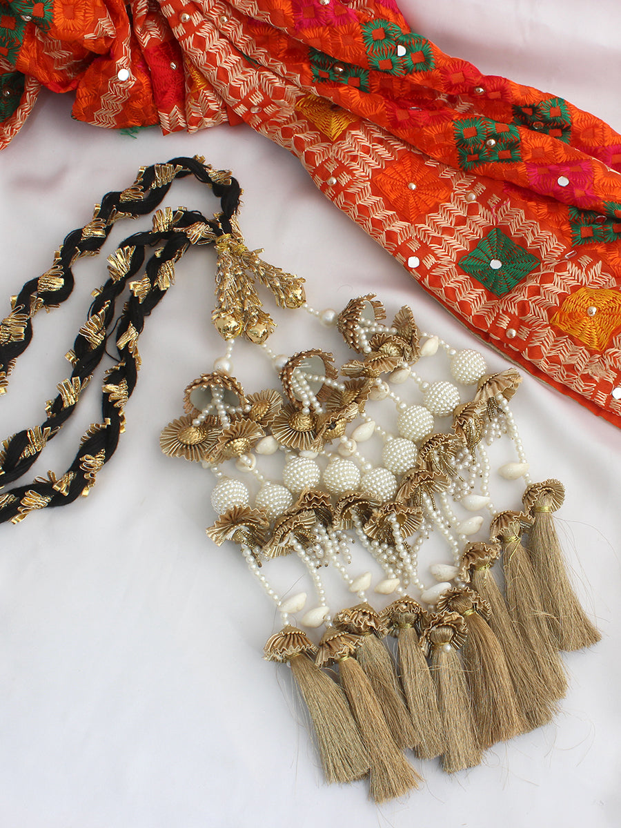  Ashnoor Paranda / Parandi Hair  Accessories - Gold
