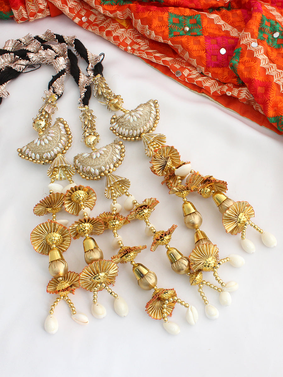  Mehar Paranda / Parandi Hair  Accessories - Gold