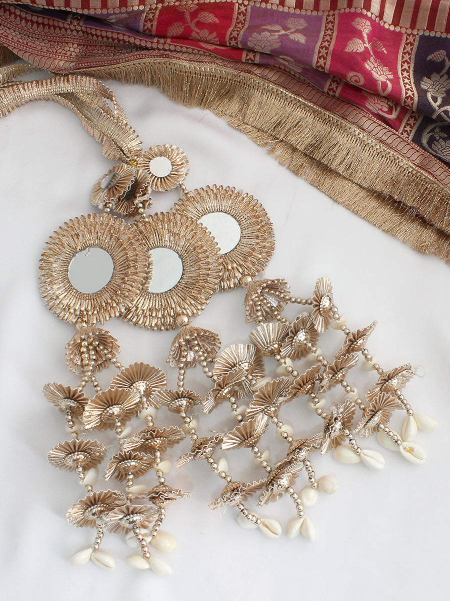 Simran Paranda / Parandi Hair  Accessories - Rose  Gold
