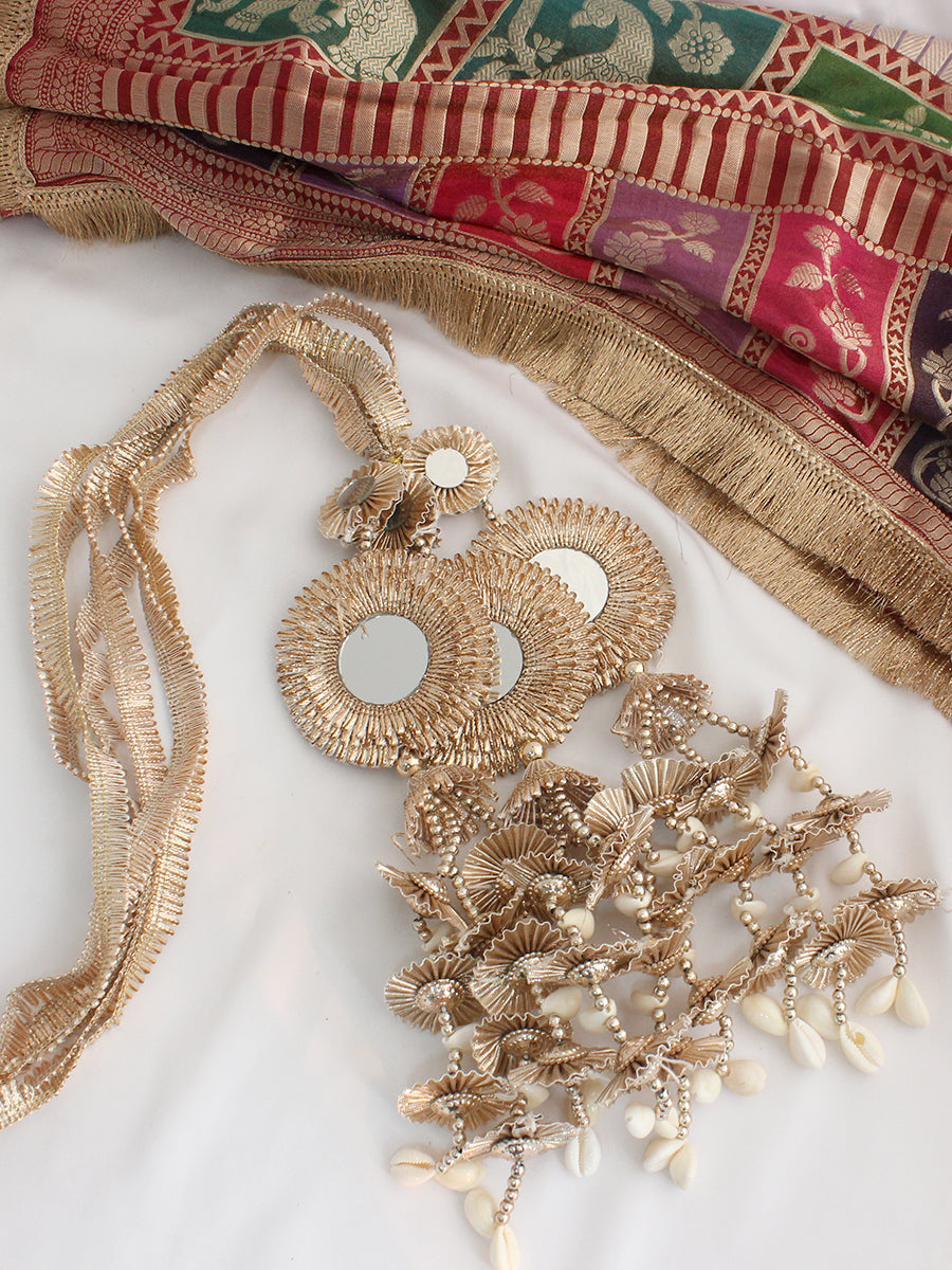 Simran Paranda / Parandi Hair  Accessories - Rose Gold
