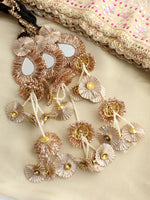 Amrit  Paranda / Parandi Hair  Accessories - Rose Gold