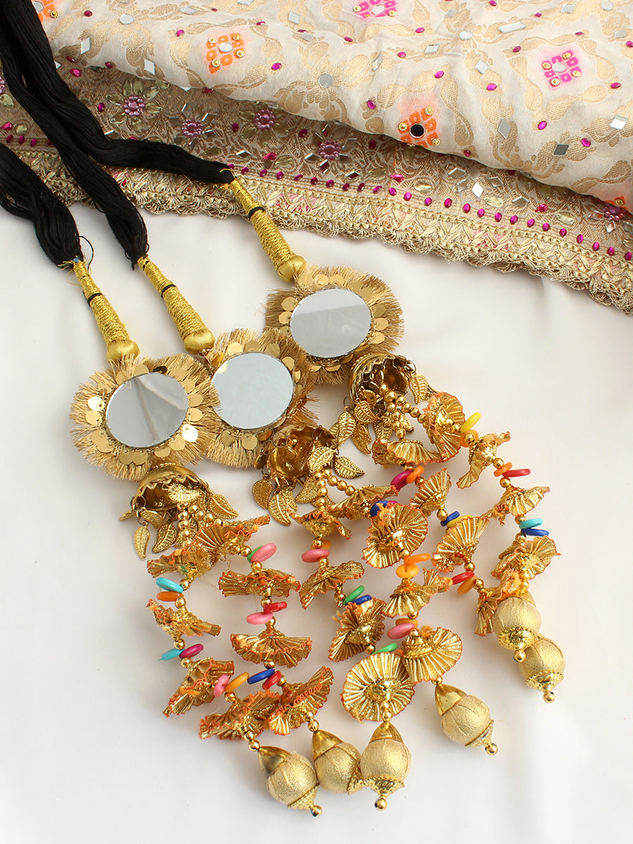 Girisha Paranda / Parandi Hair  Accessories-Gold