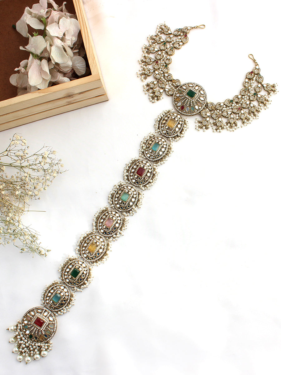 Takshi Hair Accessory / Choti-Multicolor