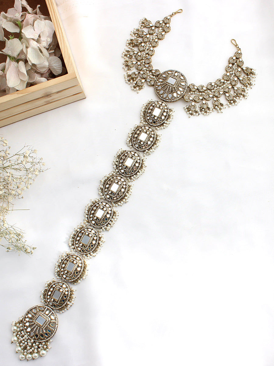 Takshi Hair Accessory / Choti-Gold