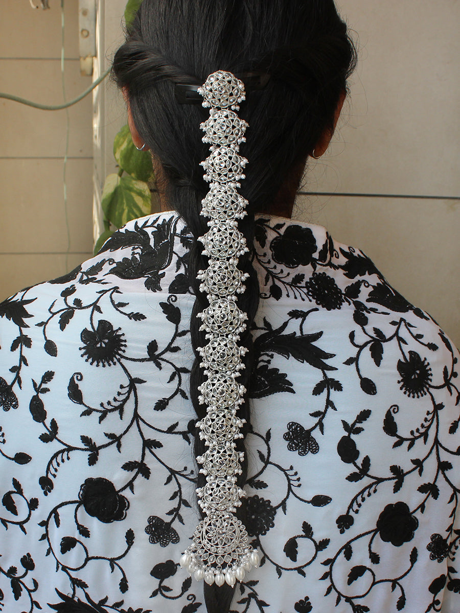 Minisha Hair Accessory / Choti-silver
