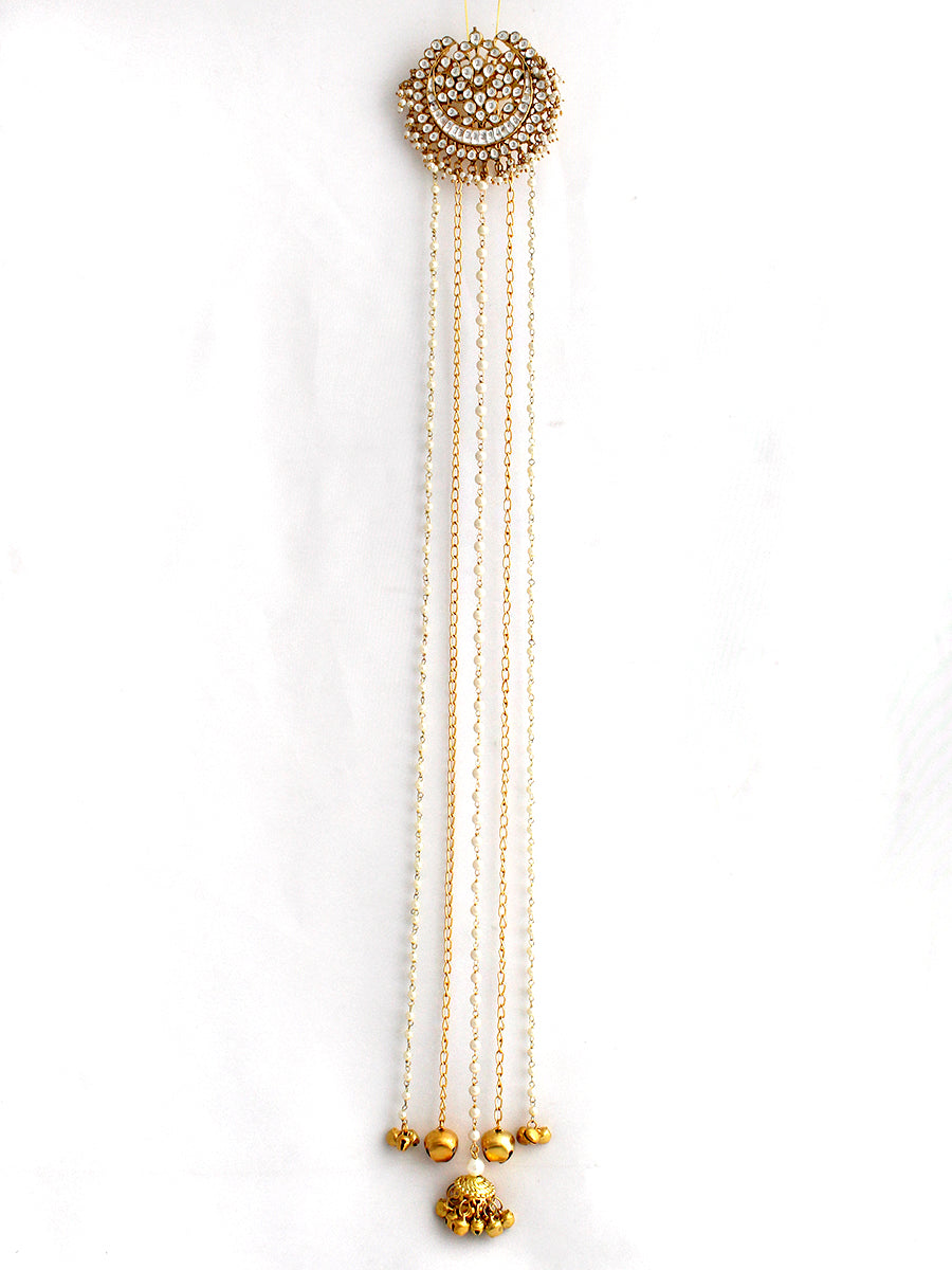 Anshika Hair Accessory / Choti - Gold 
