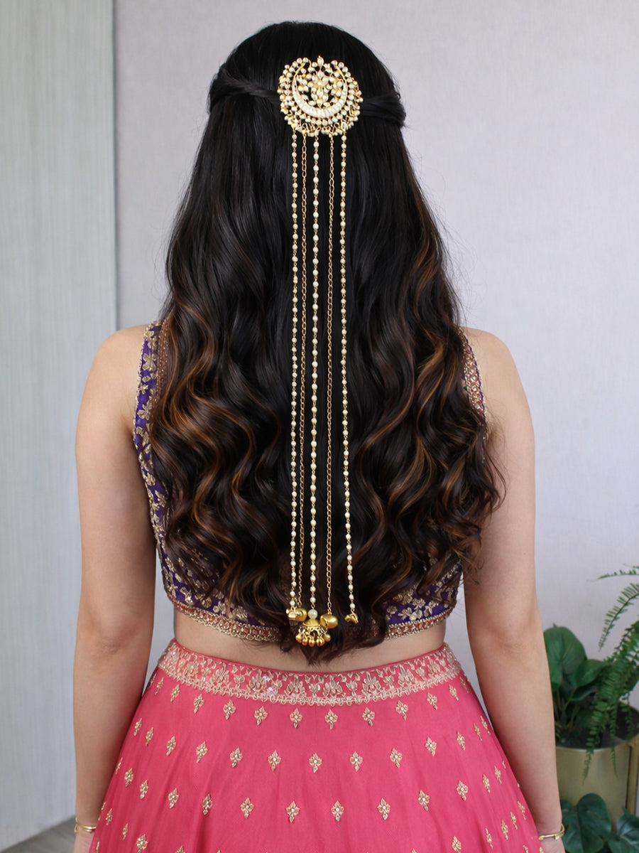 Anshika Hair Accessory / Choti - Gold 