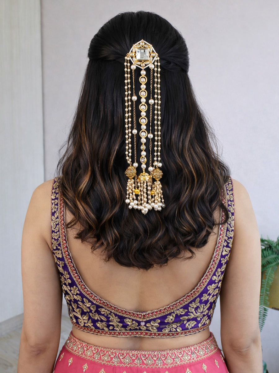 Prisha Hair Accessory / Choti - Gold
