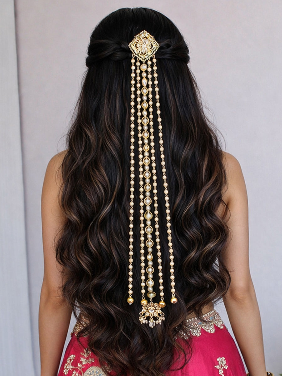 Shibani Hair Accessory / Choti - Gold