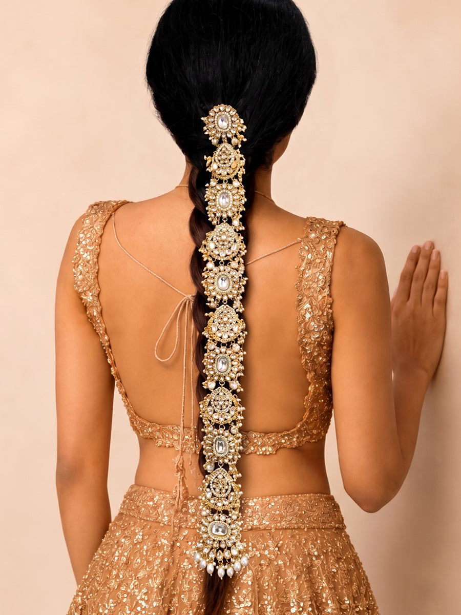 Shloka Hair Accessory / Choti-Gold