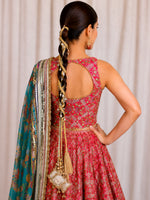 Ishani Warp Parandi / Paranda Traditional Punjabi Hair Parandi for Weddings-Gold