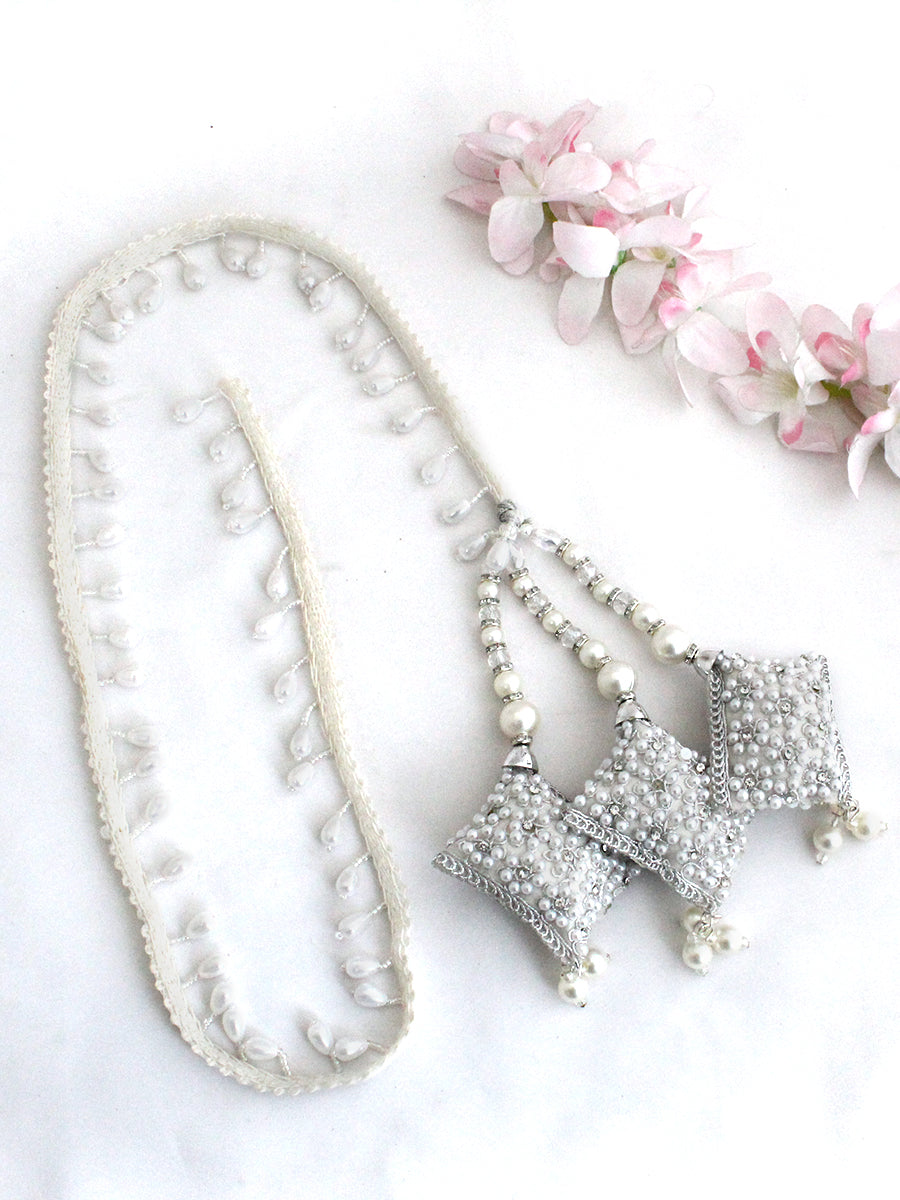 Eshal Wrap Paranda / Parandi-Silver