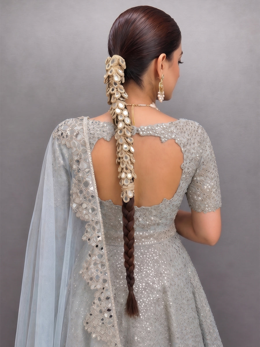 Rhea Mirror Decorative Hair Plait Lace