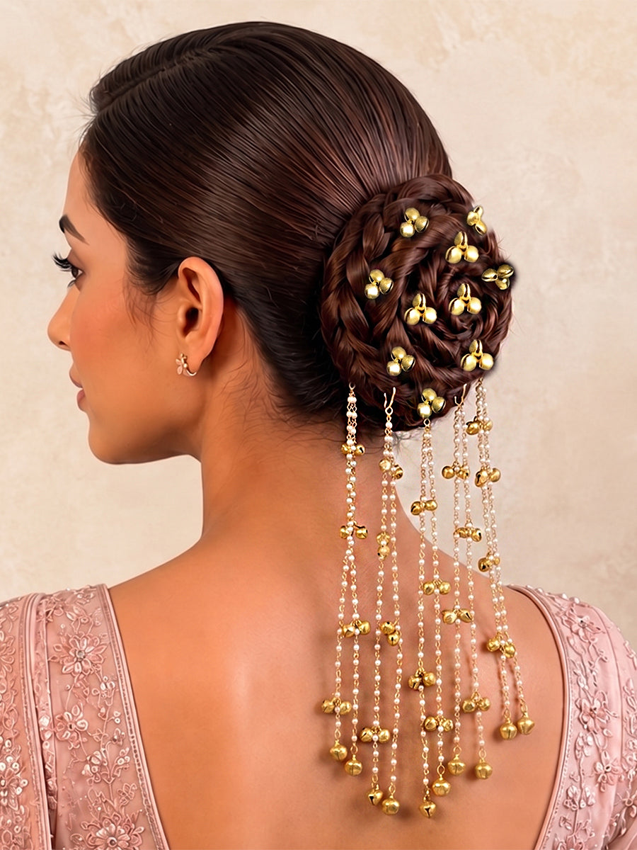 Amishi Bun & Braid Hair Accessory - Gold