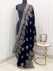 Avisha Dupatta-Black
