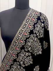 Avisha Dupatta-Black