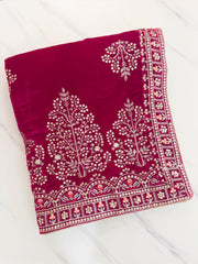 Avisha Dupatta-Hot Pink