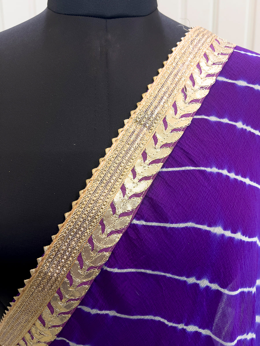 Neeti Dupatta - Dark  Purple