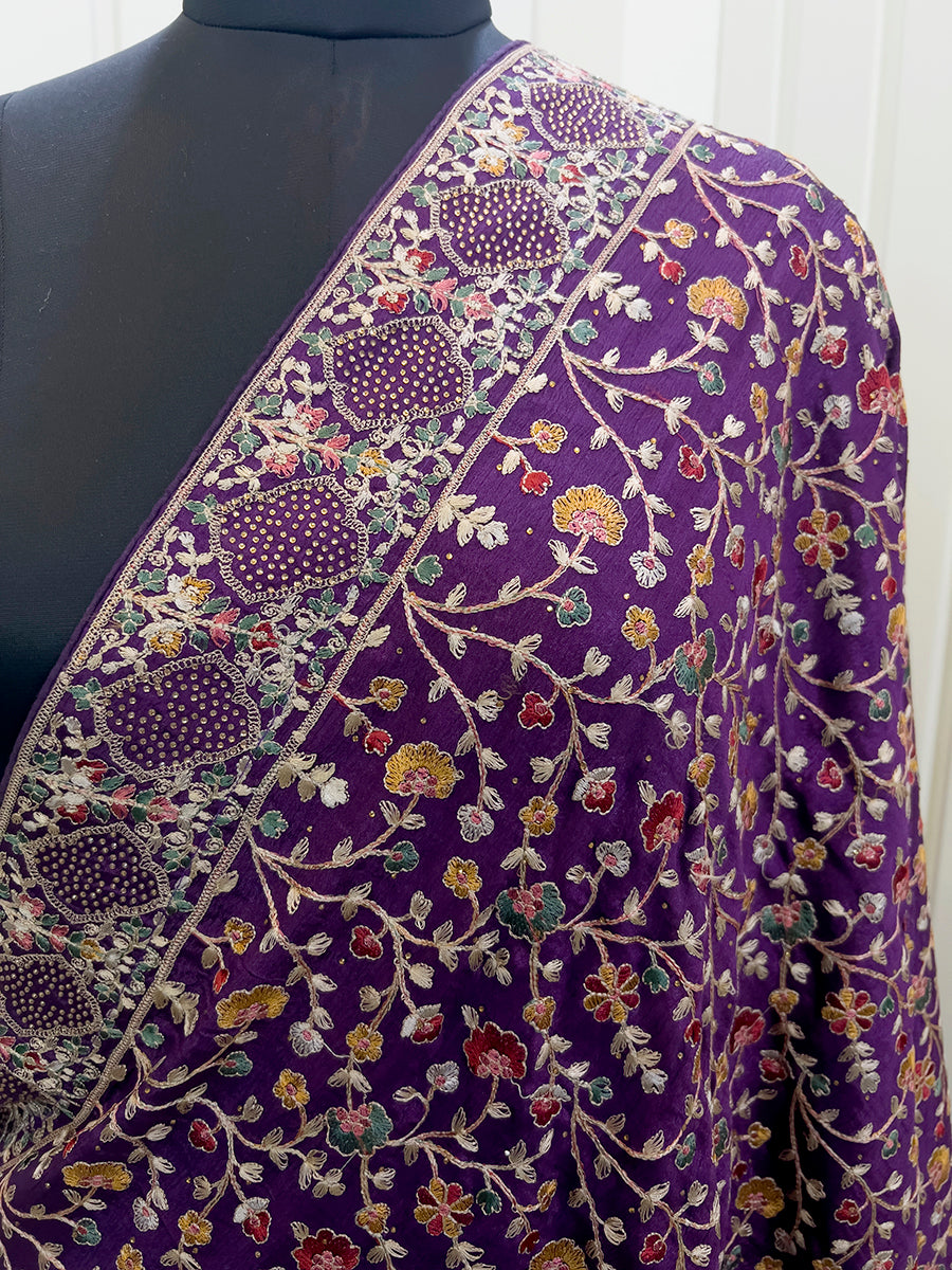 Avira Dupatta - Purple 
